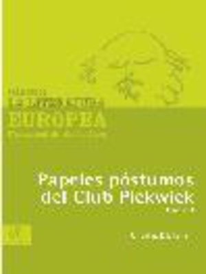cover image of Papeles póstumos del Club Pickwick, Tomo 1